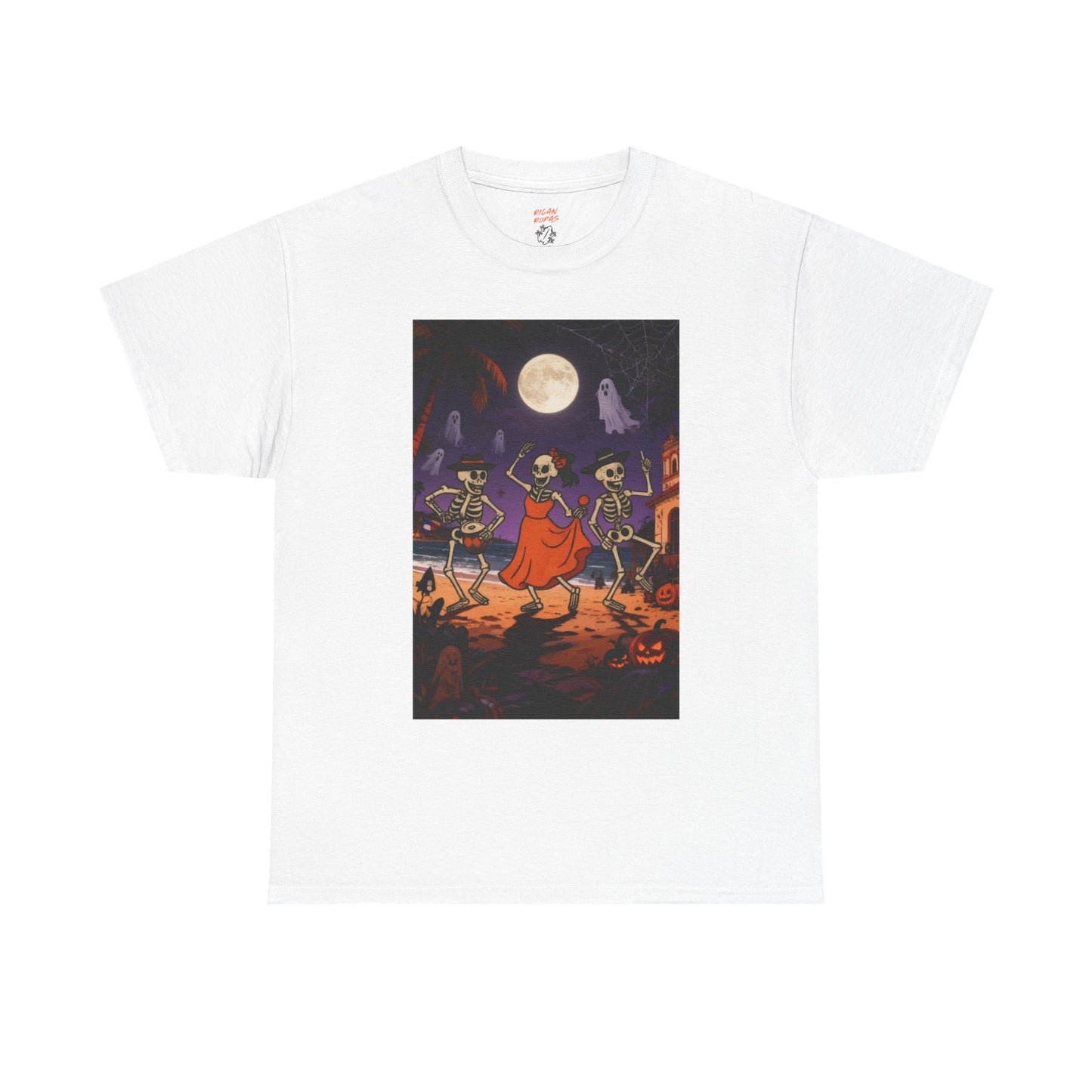 Limited Edition 2025 Spooky Skeleton Parade Halloween Tee