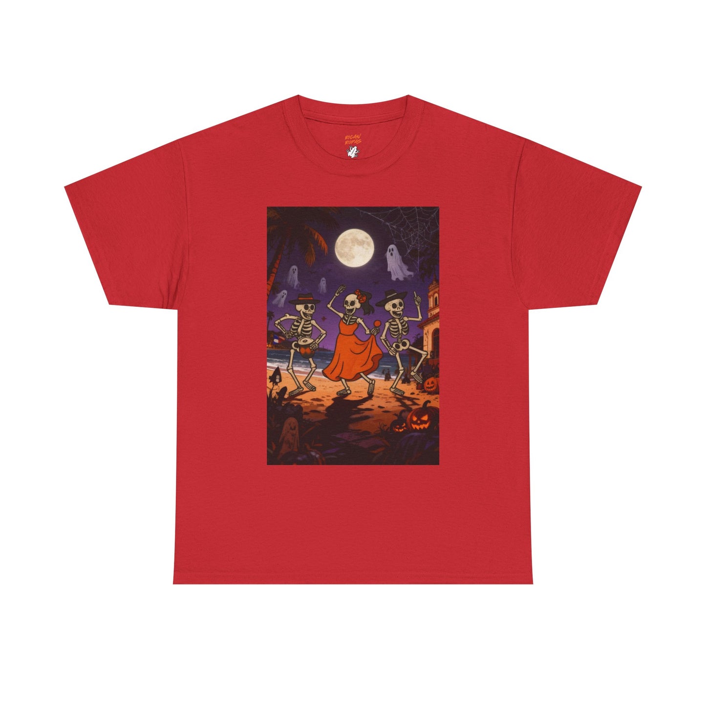 Limited Edition 2025 Spooky Skeleton Parade Halloween Tee