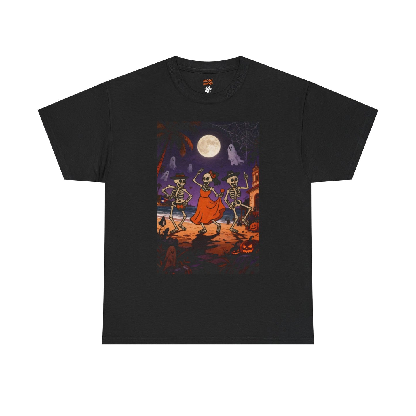 Limited Edition 2025 Spooky Skeleton Parade Halloween Tee