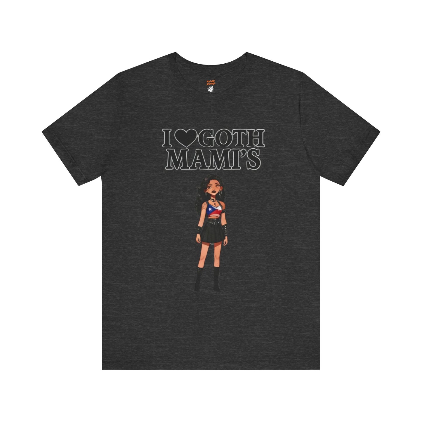 Goth Mami Tee, Unisex Graphic Tee - Rican Ropas