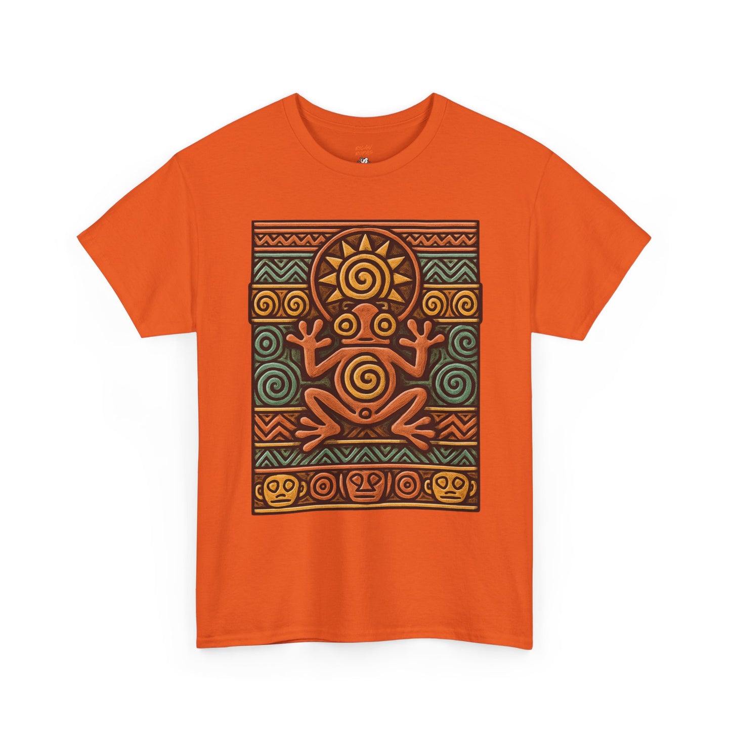 Taino Coqui Sun Unisex Heavy Cotton Tee - Rican Ropas