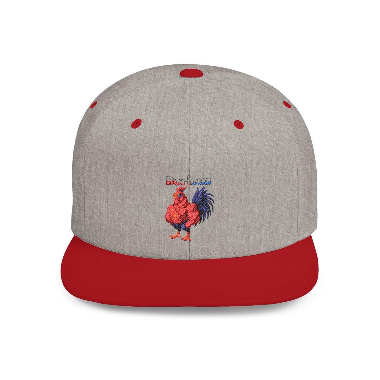 Boricua Rooster and Taino Sun Snapback Hat - Rican Ropas