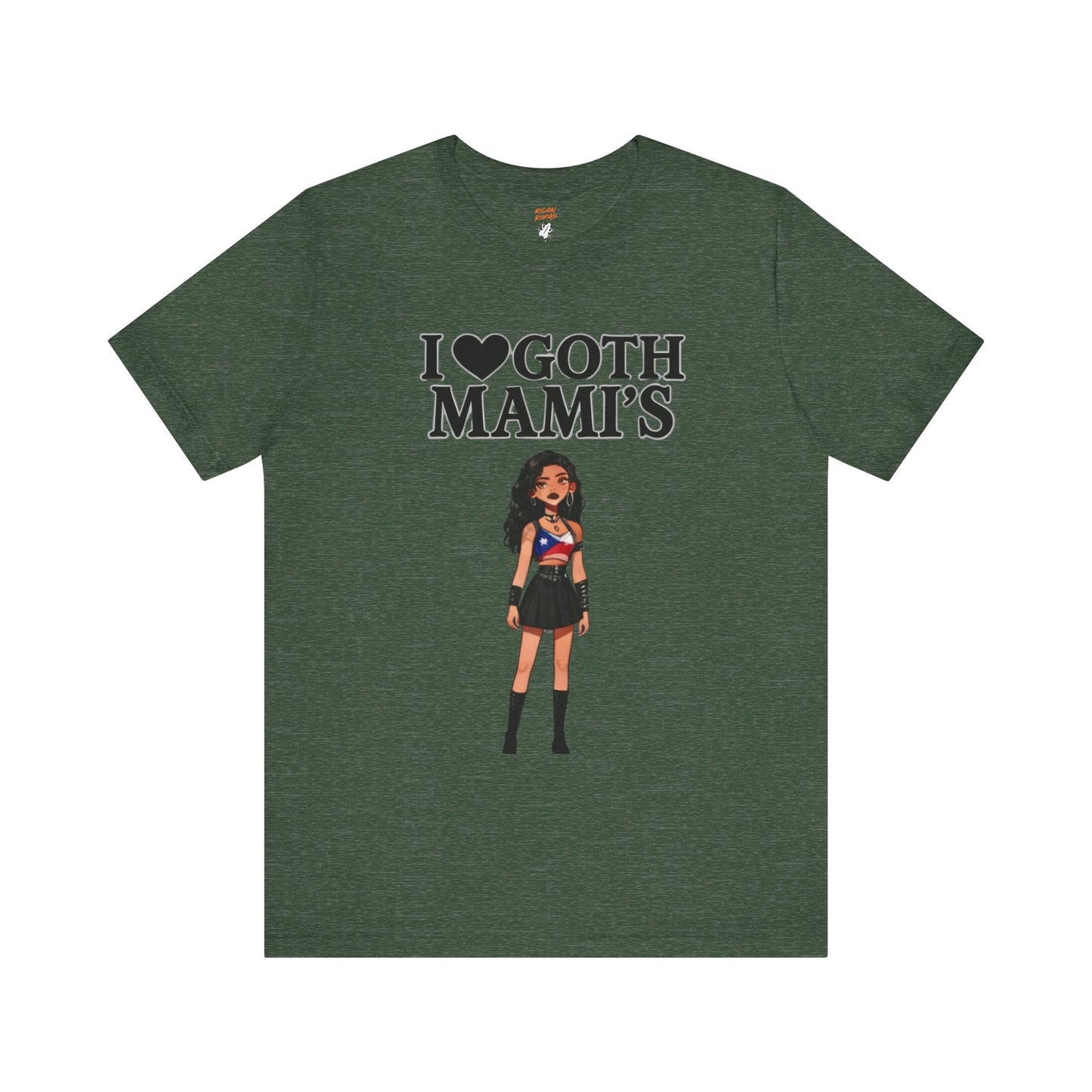 Goth Mami Tee, Unisex Graphic Tee - Rican Ropas