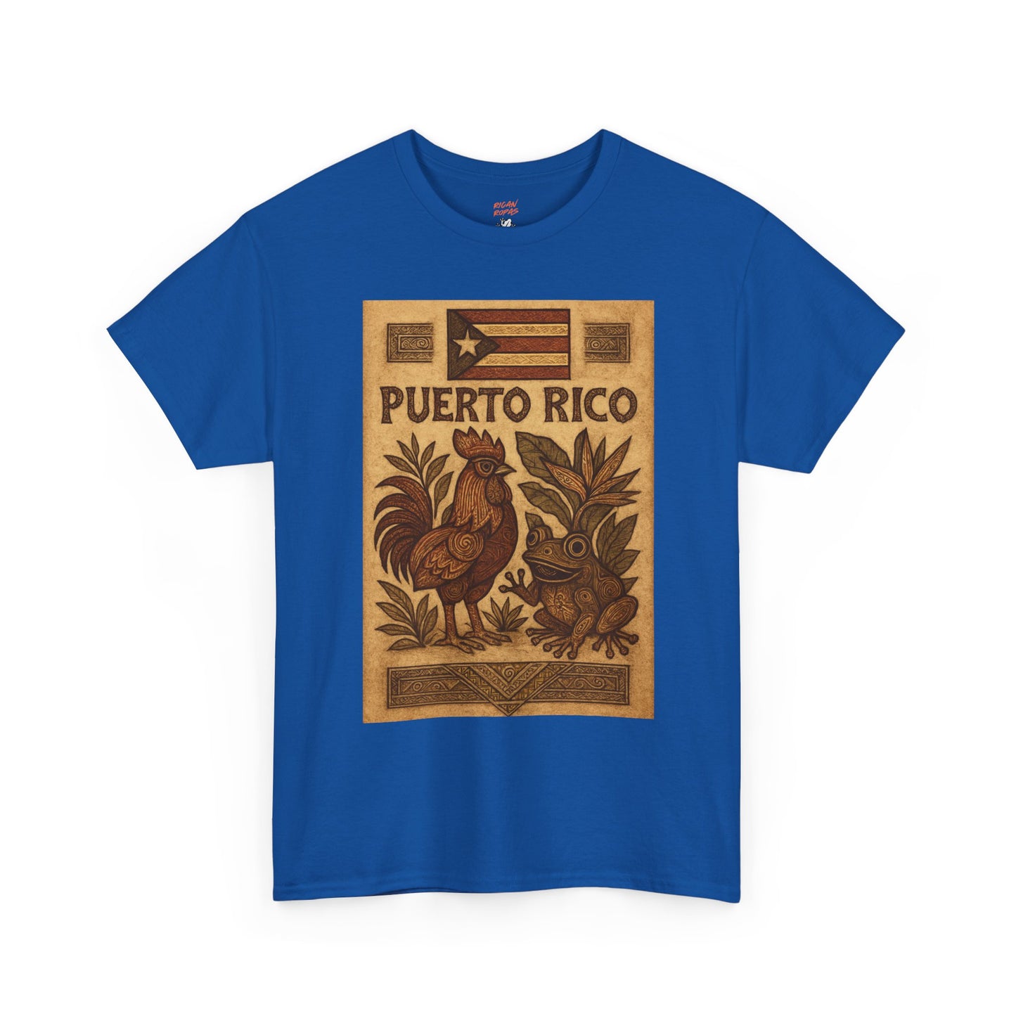 Puerto Rico Vintage Unisex Heavy Cotton Tee