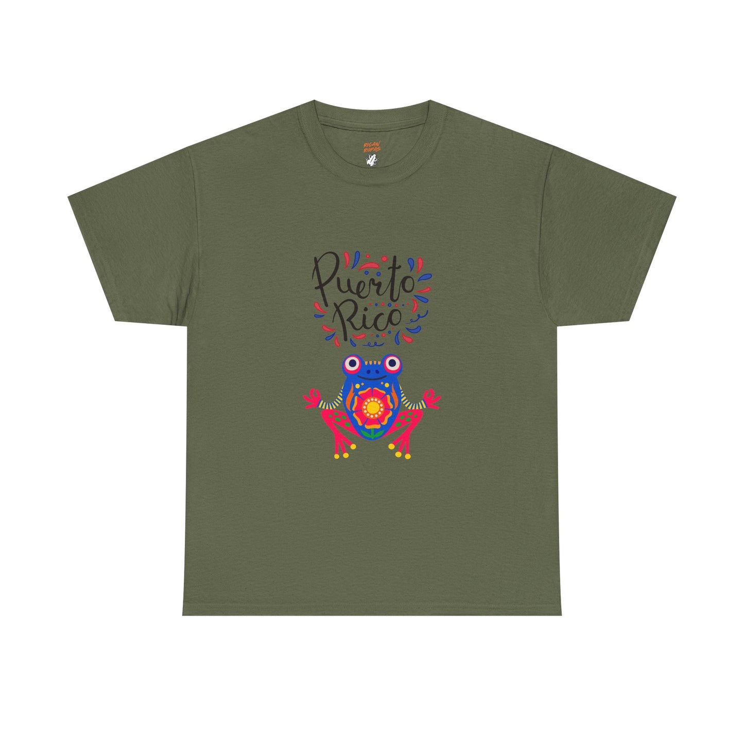 Puerto Rico Coqui Yoga Pose Unisex Tee