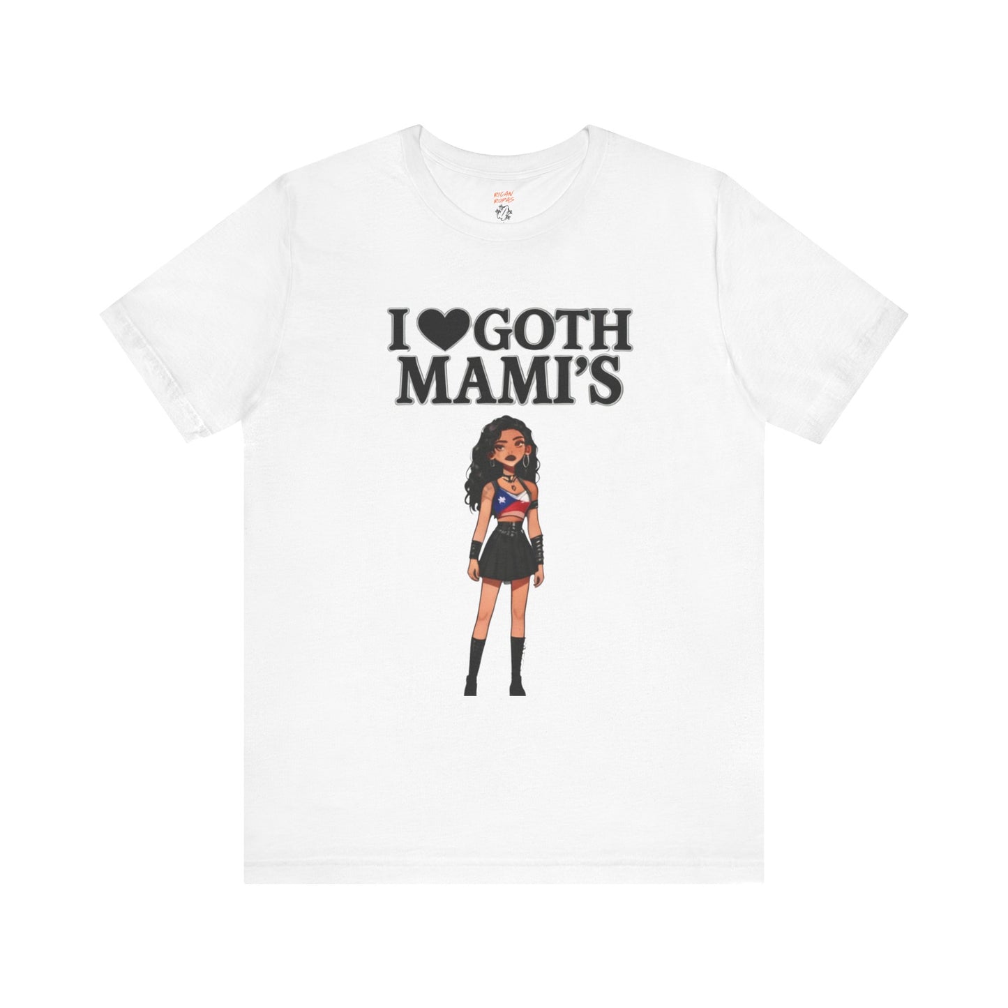 Goth Mami Tee, Unisex Graphic Tee - Rican Ropas