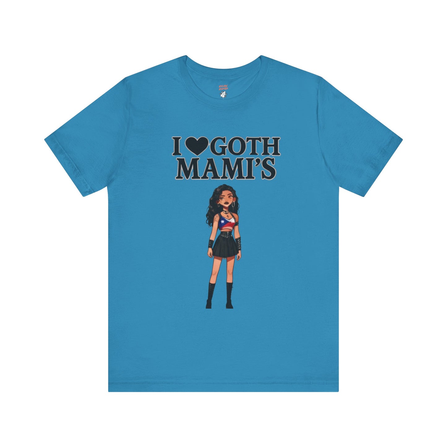 Goth Mami Tee, Unisex Graphic Tee - Rican Ropas