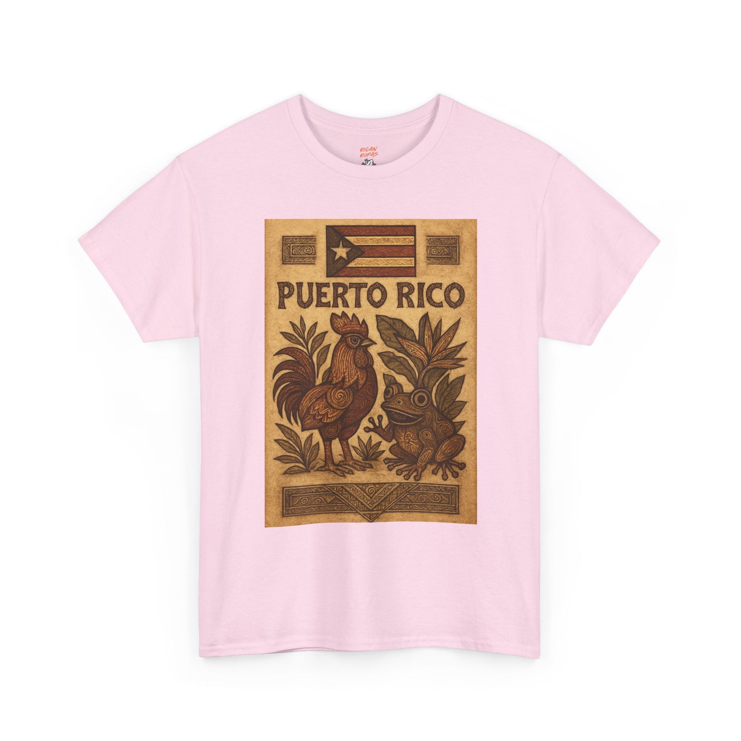 Puerto Rico Vintage Unisex Heavy Cotton Tee
