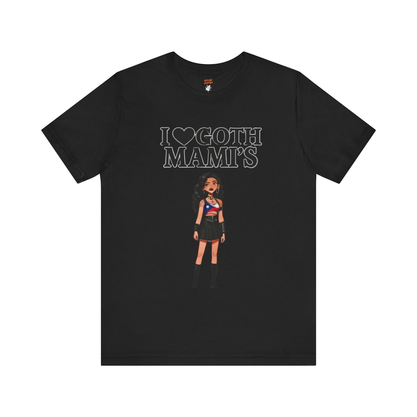 Goth Mami Tee, Unisex Graphic Tee - Rican Ropas