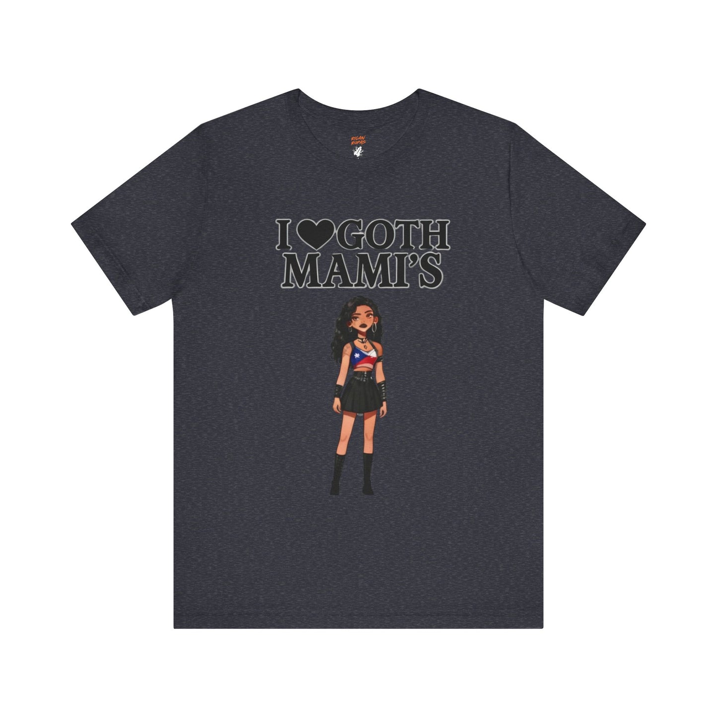 Goth Mami Tee, Unisex Graphic Tee - Rican Ropas