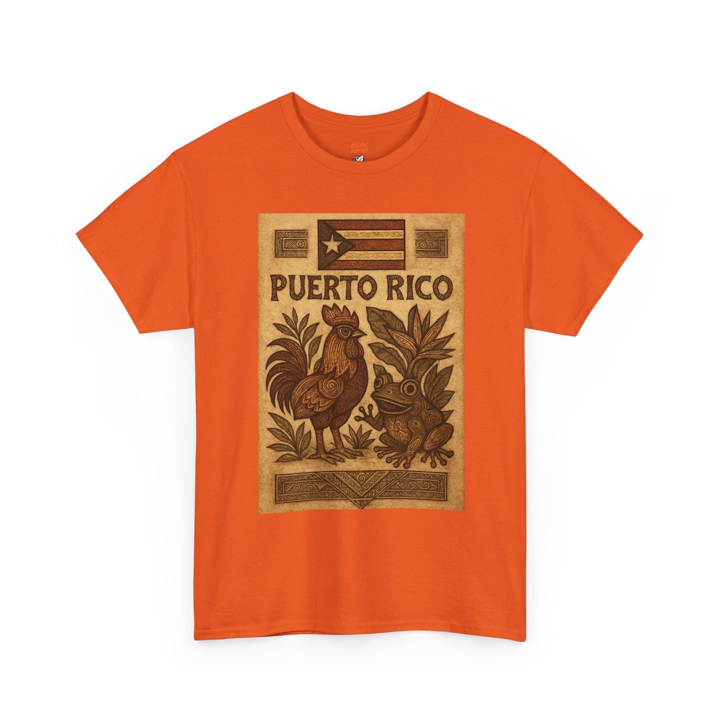 Puerto Rico Vintage Unisex Heavy Cotton Tee