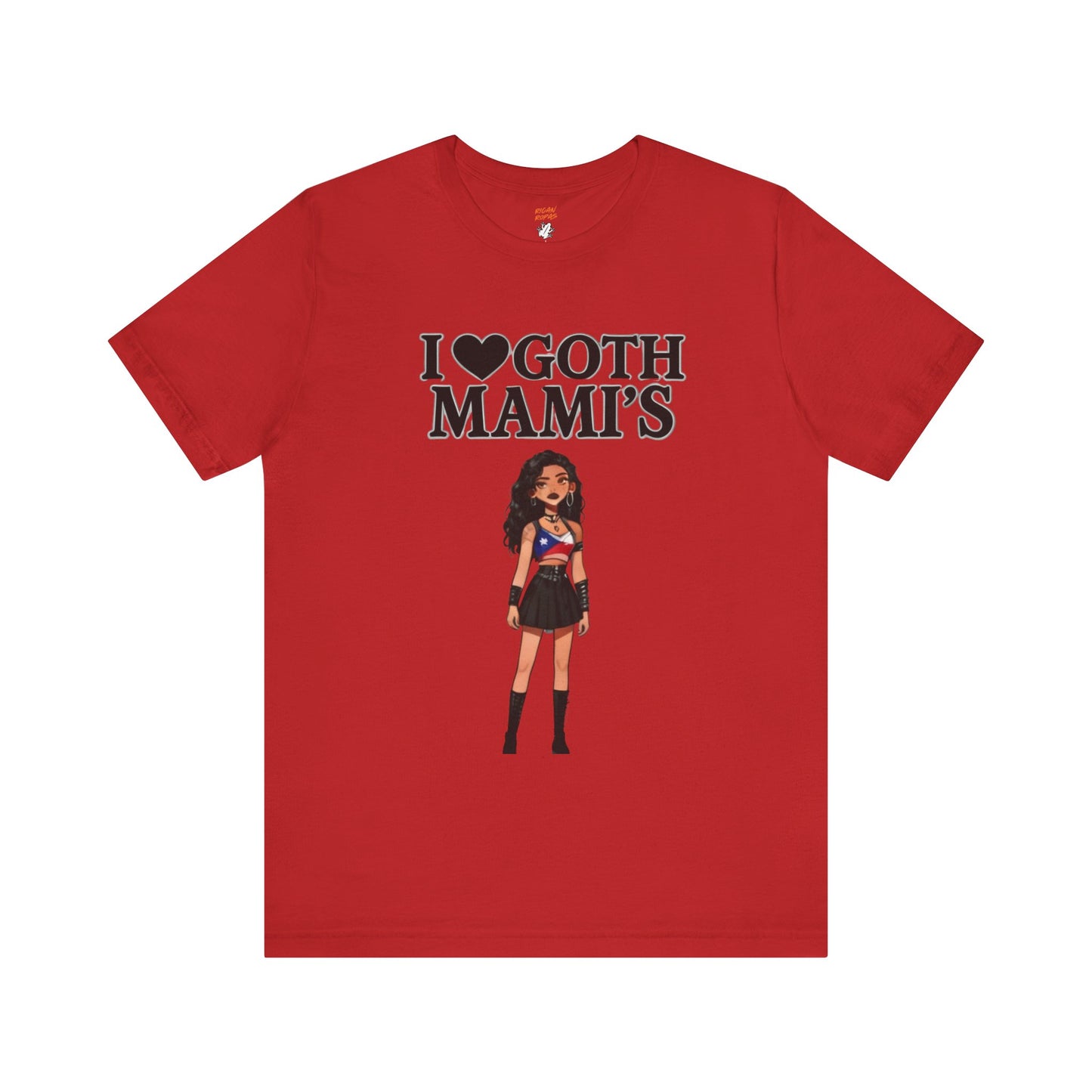 Goth Mami Tee, Unisex Graphic Tee - Rican Ropas