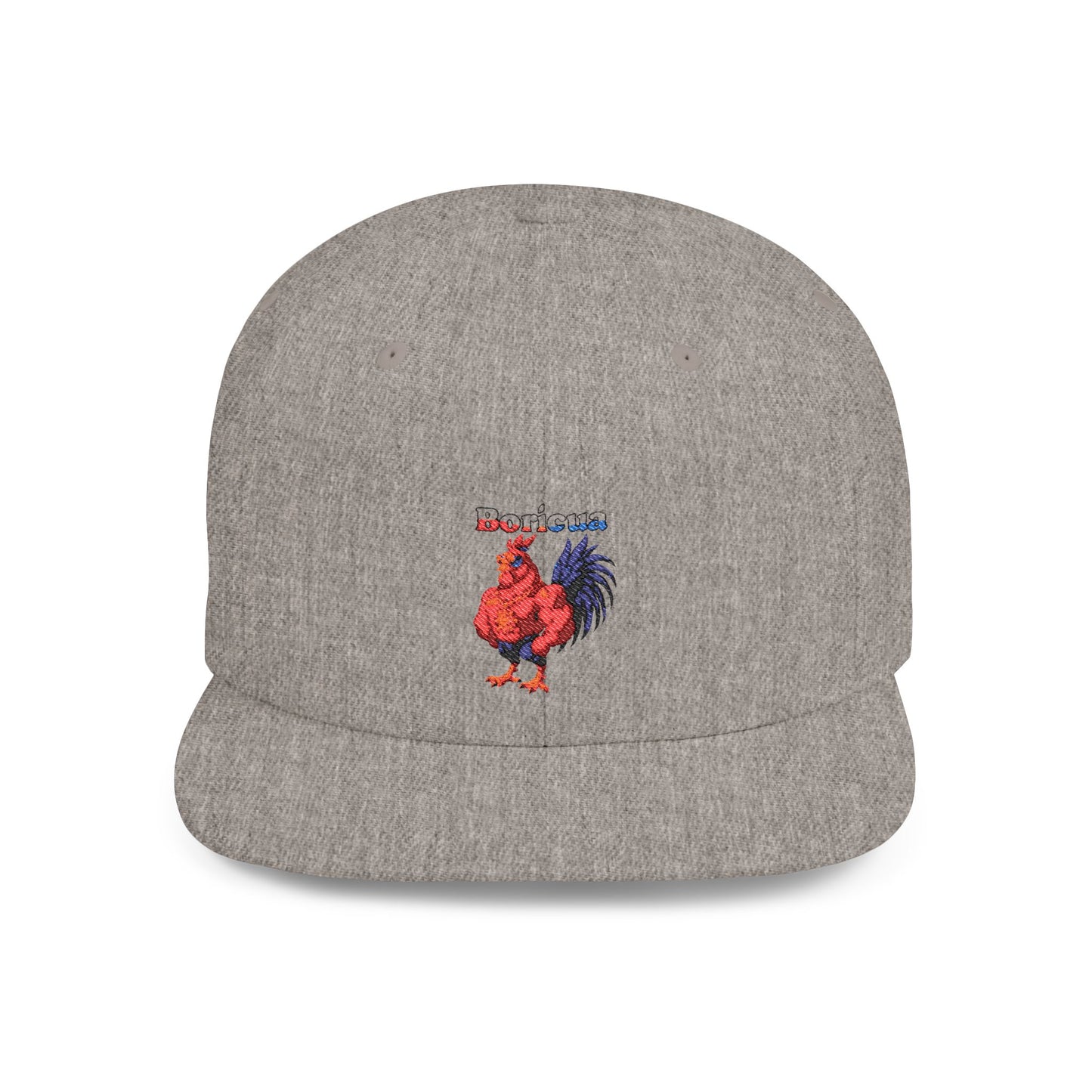 Boricua Rooster and Taino Sun Snapback Hat - Rican Ropas