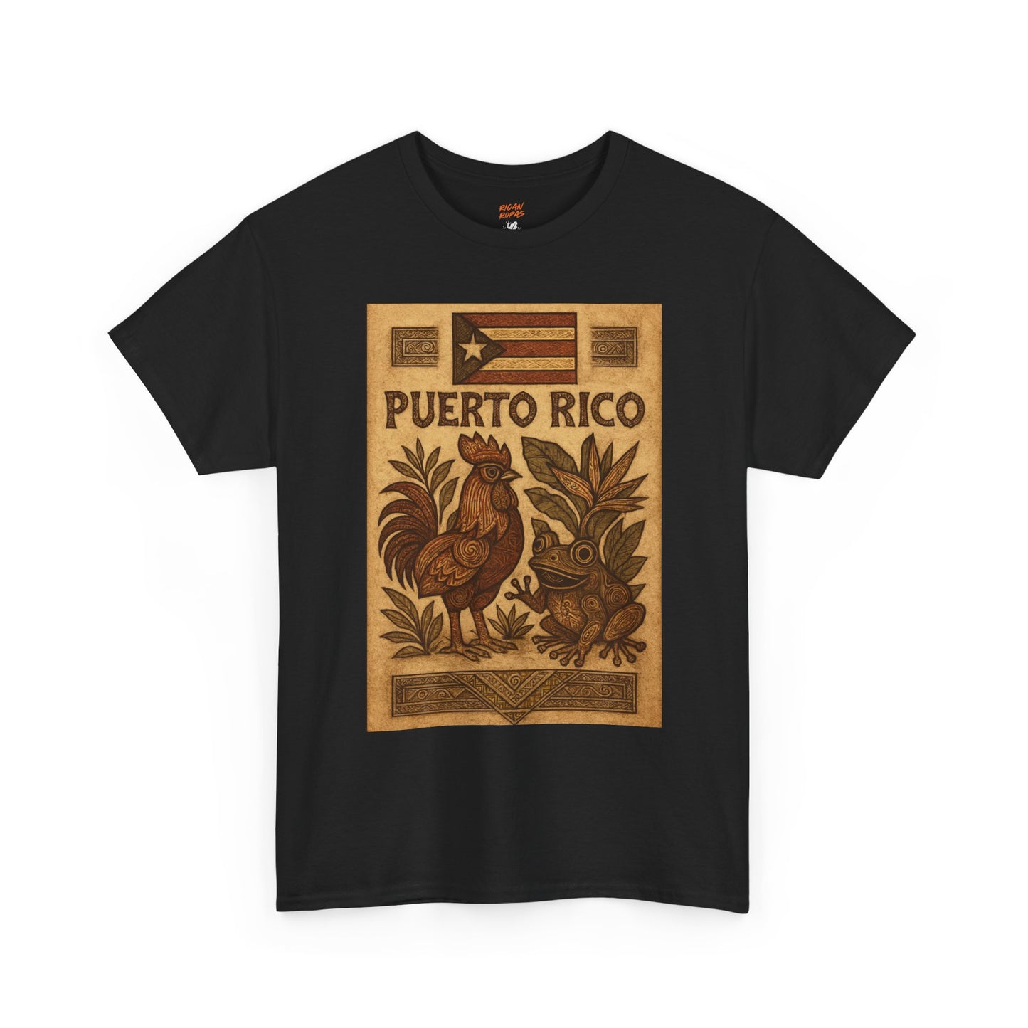 Puerto Rico Vintage Unisex Heavy Cotton Tee