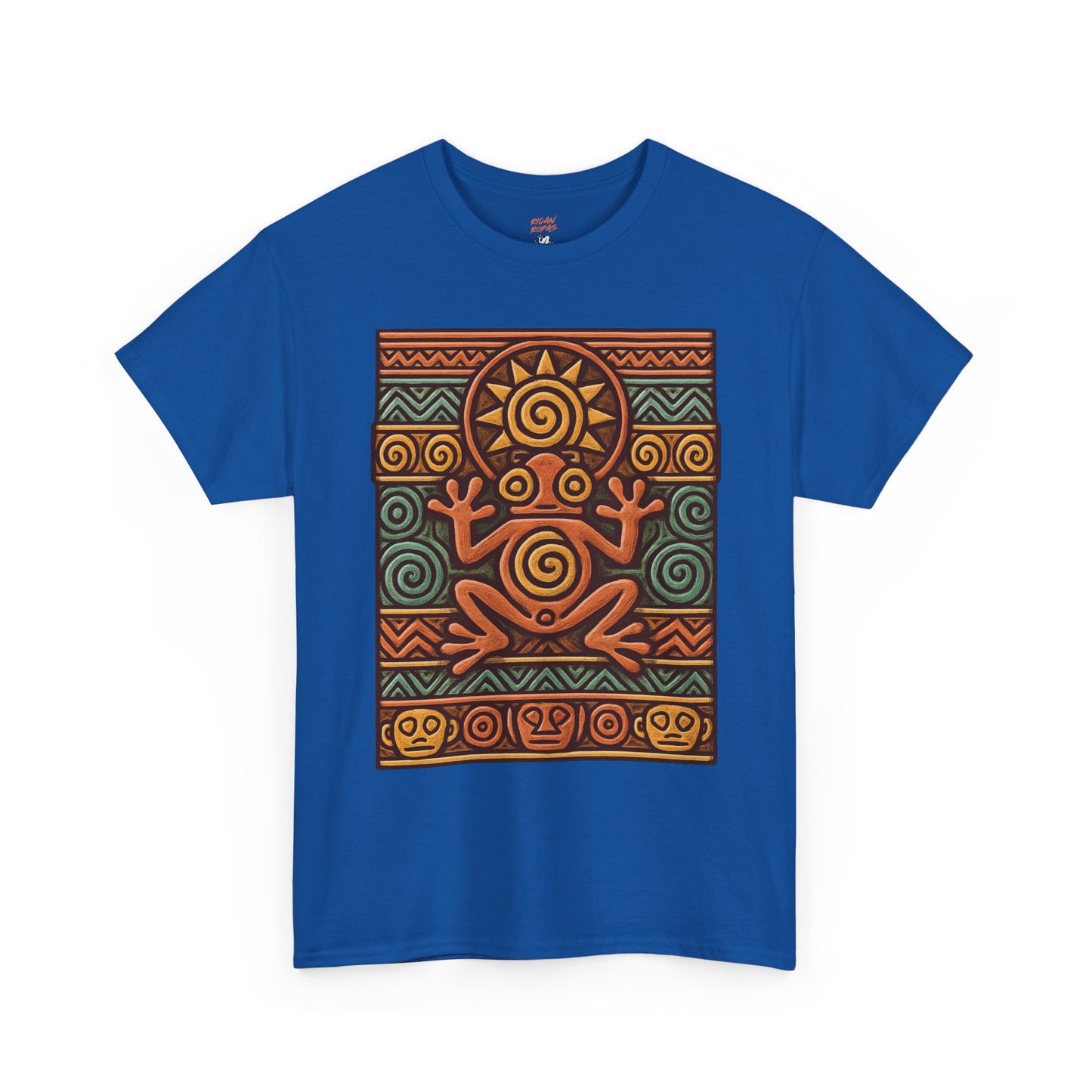 Taino Coqui Sun Unisex Heavy Cotton Tee - Rican Ropas